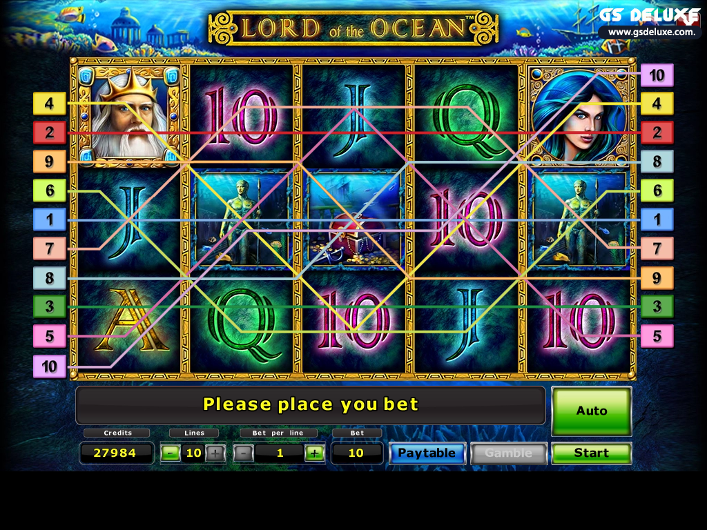 lord of the ocean slot free online